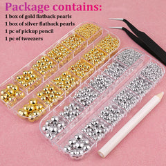 BELLEBOOST crafting scene with pearls and tools showing creative uses for DIY projects