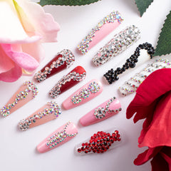 BELLEBOOST gems decorating phone case, DIY personalization and visual pop benefit