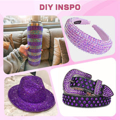 BELLEBOOST rhinestones adhered to a tumbler showcasing durable, decorative finish