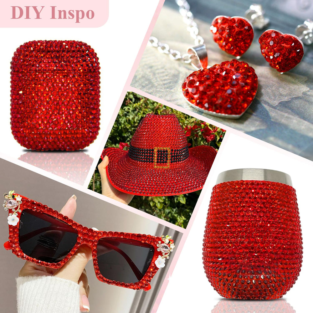 BELLEBOOST rhinestones embellishing shoes highlighting fashion upgrade