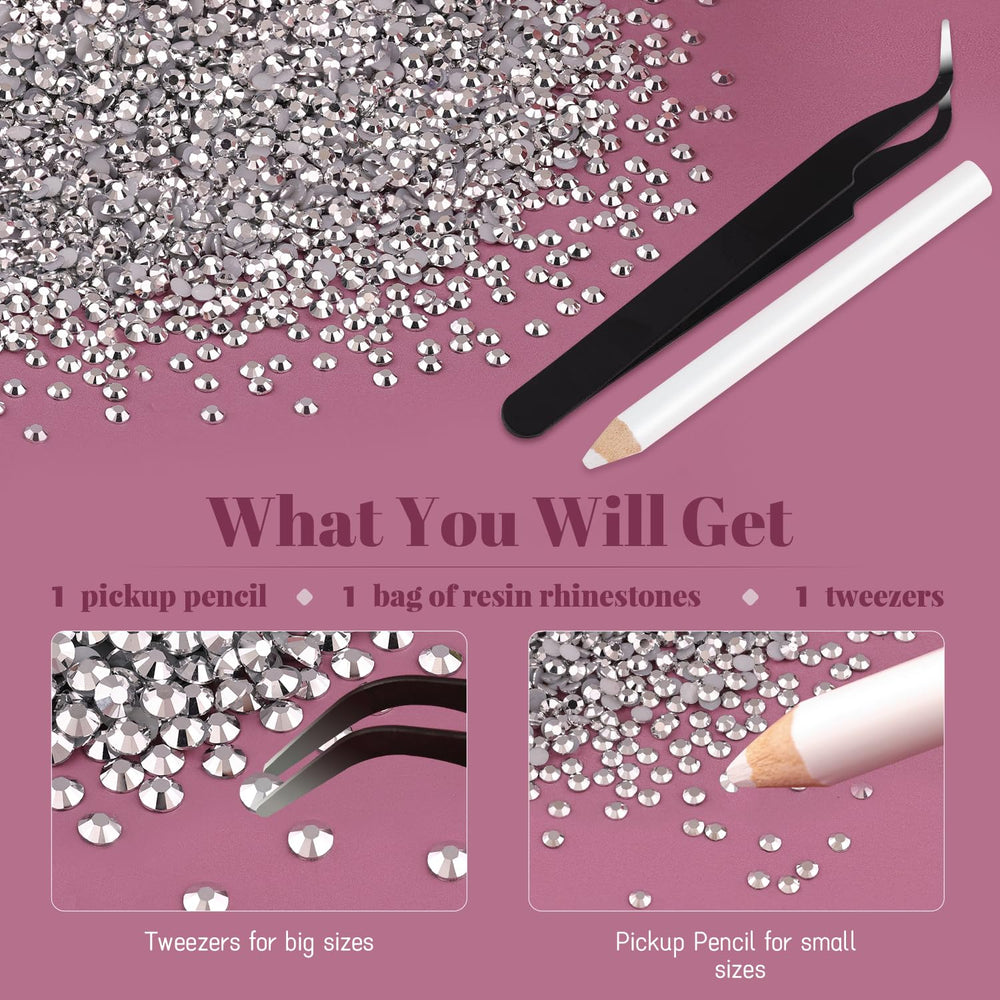 BELLEBOOST 2mm rhinestone beside ruler for scale and accurate size reference