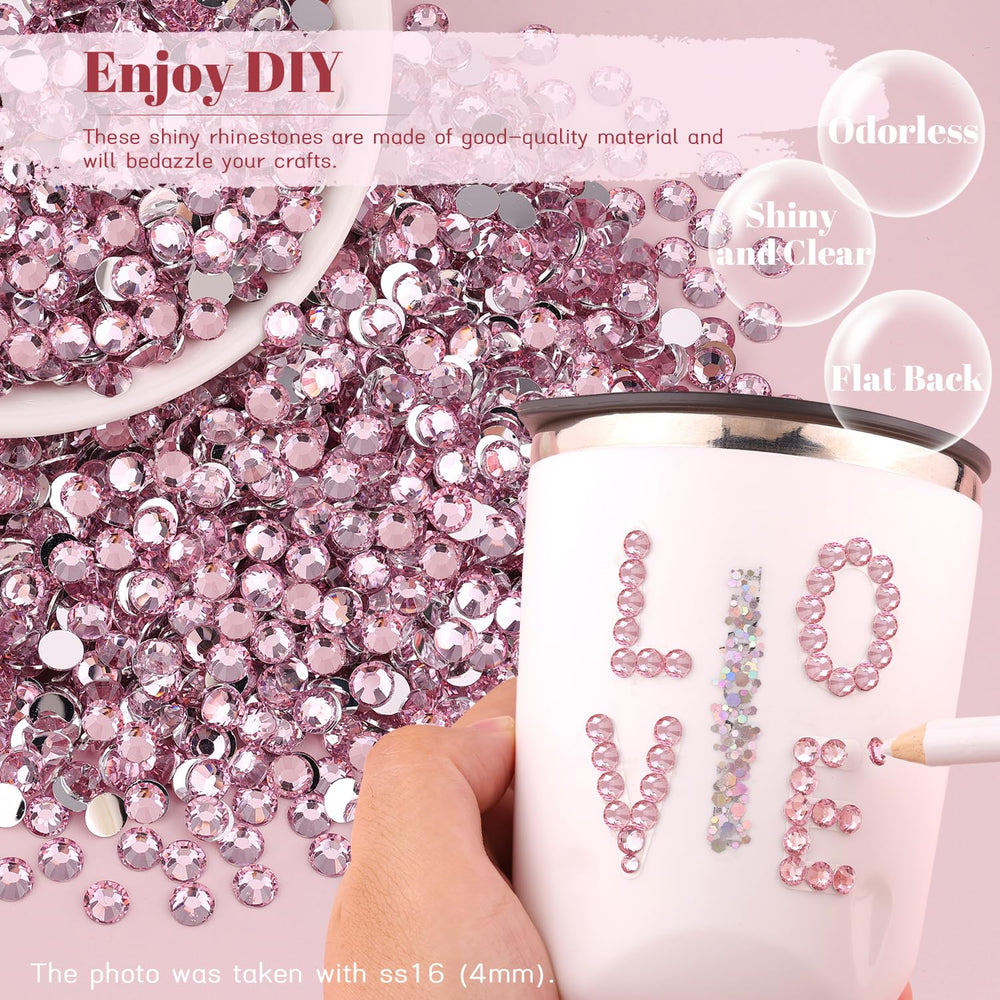 BELLEBOOST tweezers and pickup pen with gems for faster, accurate placement