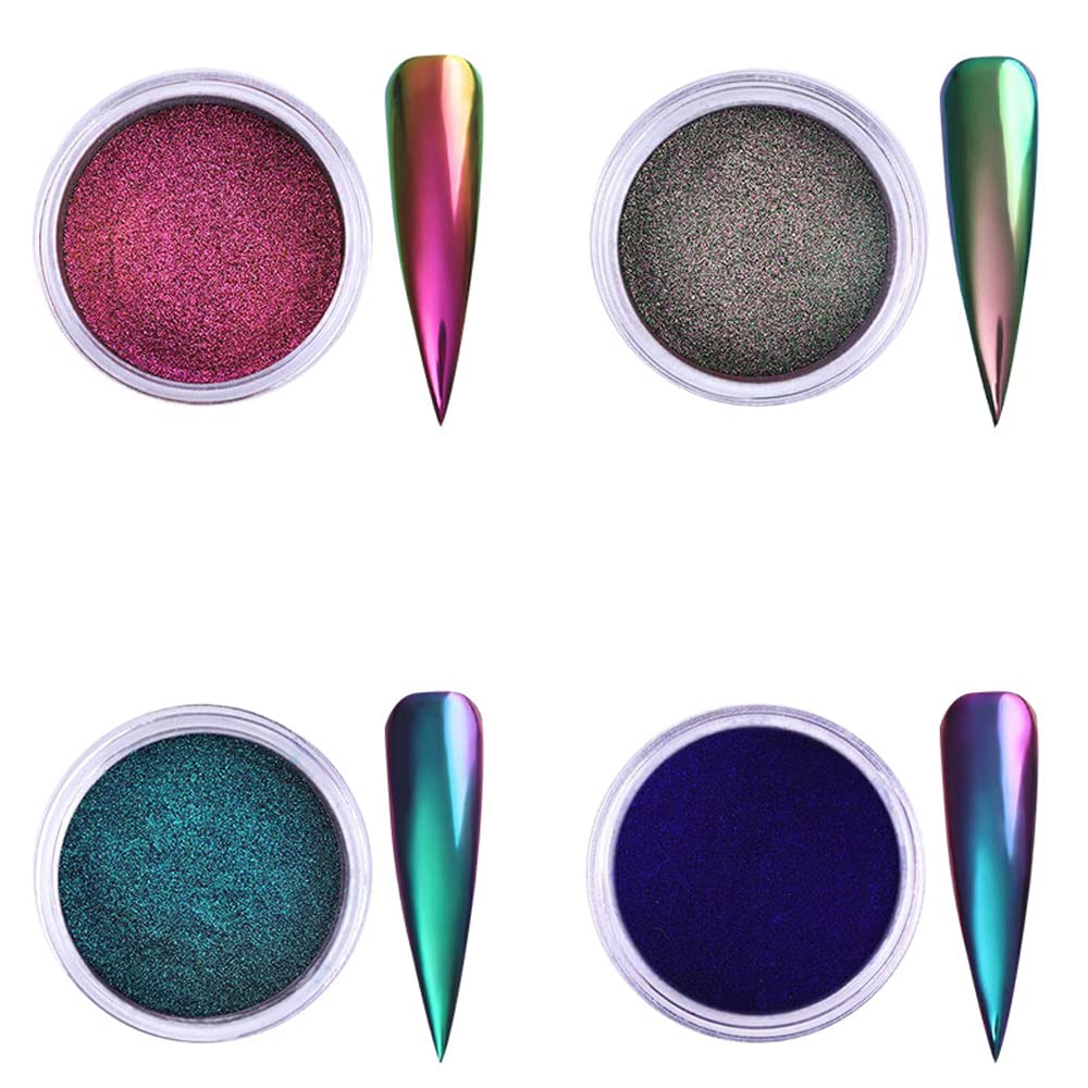 Bellecrey front packaging showing 4-piece pigment set and brush for easy storage