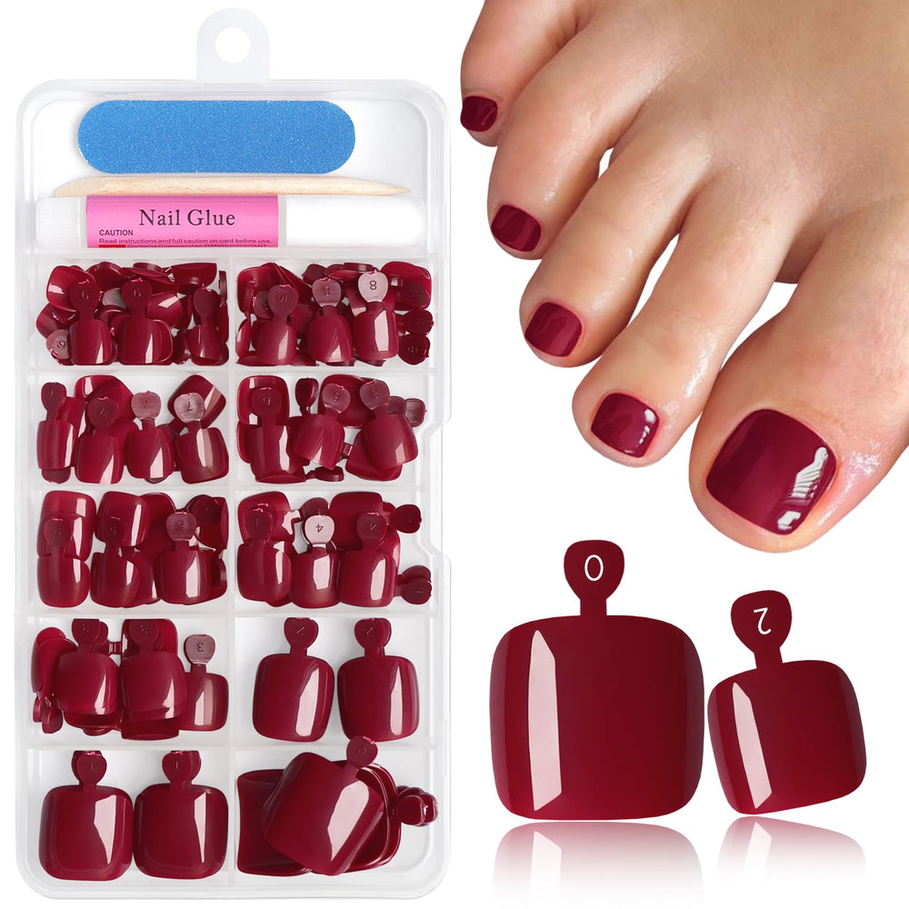 Bellelfin front packaging showing full burgundy kit and quick application benefit