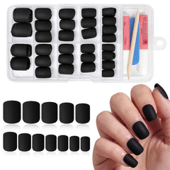 Bellelfin matte black front packaging showing full kit and benefits