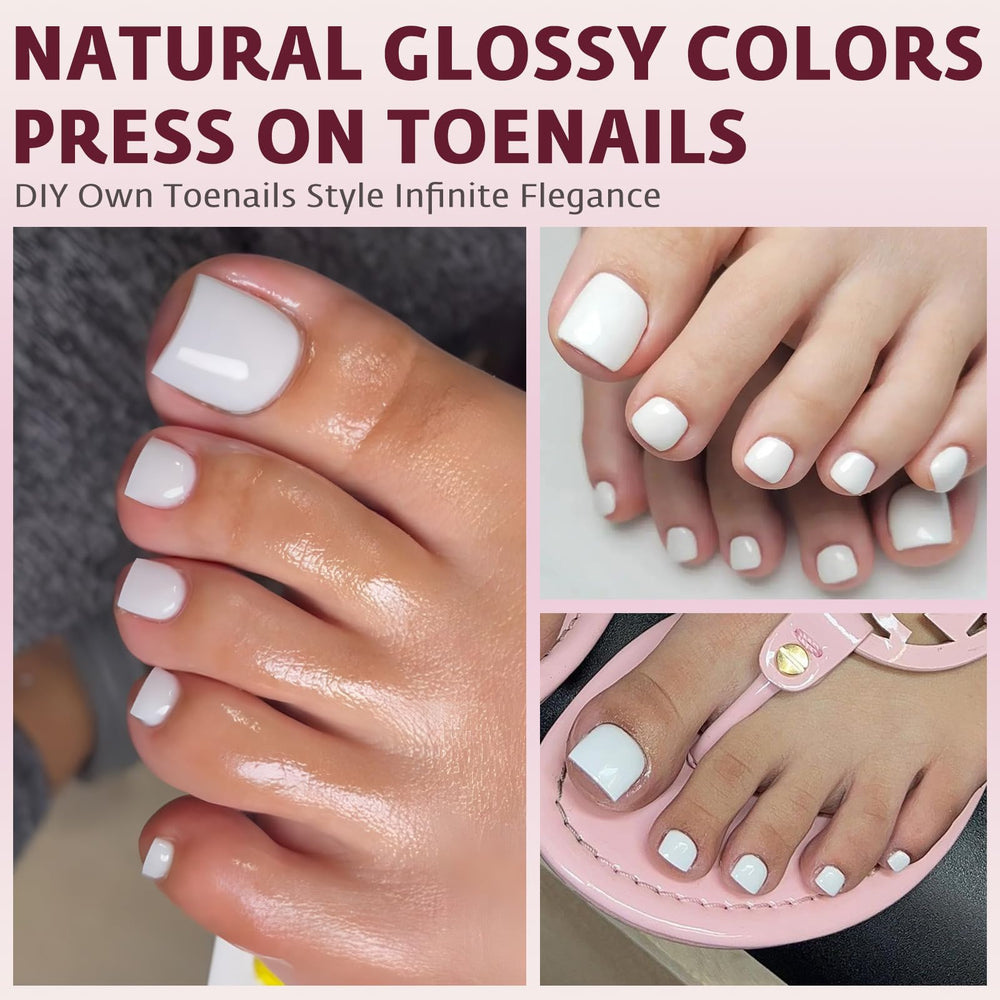 bellelfin on foot lifestyle showing polished toes and confidence