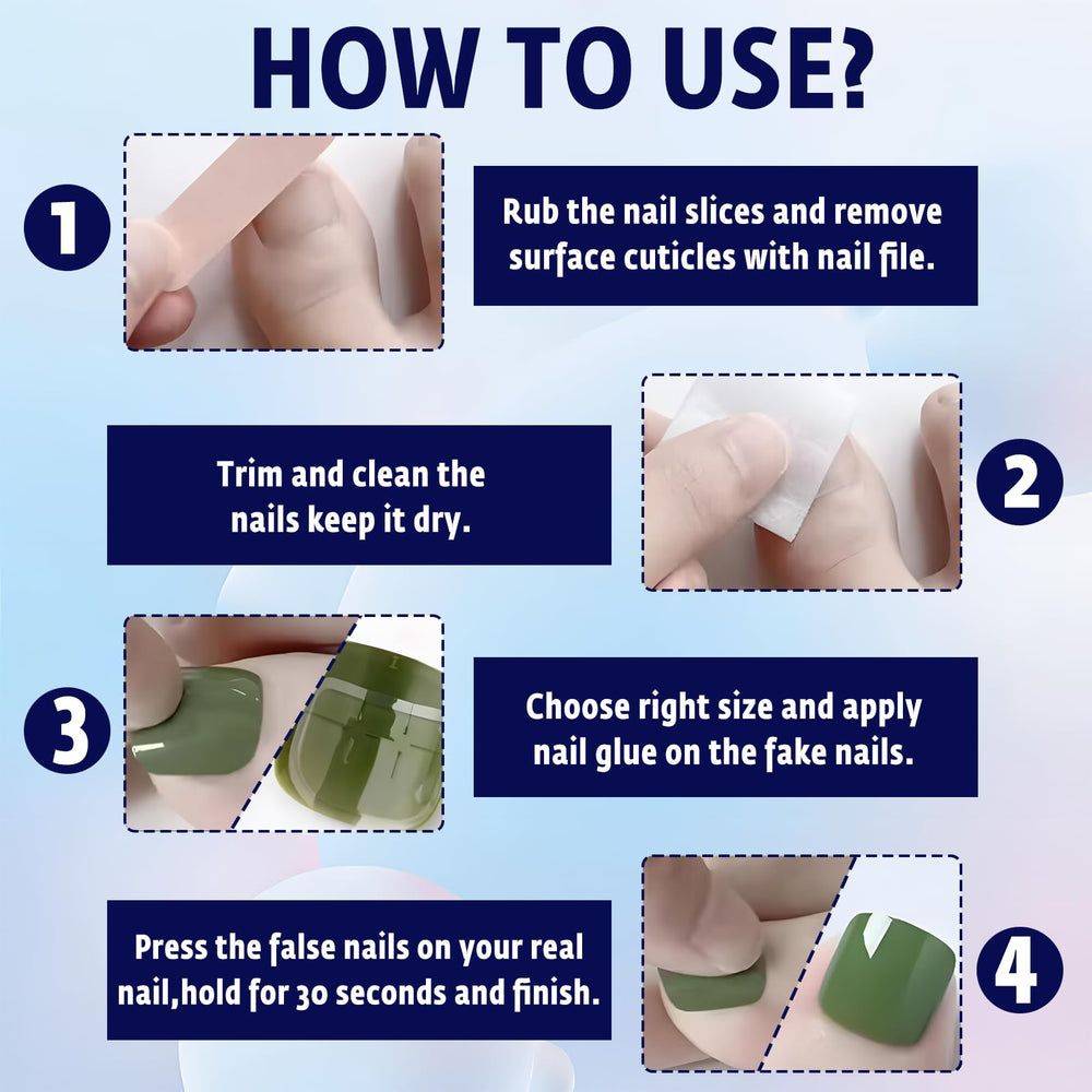 Bellelfin clear case open with 12 sizes for perfect fit every toe