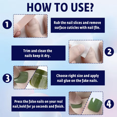 Bellelfin clear case open with 12 sizes for perfect fit every toe
