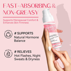 Bellisinno applied to neck and décolletage demonstrating gentle skincare benefit