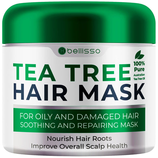 BELLISSO front packaging showing mask benefits and clean design for quick identification