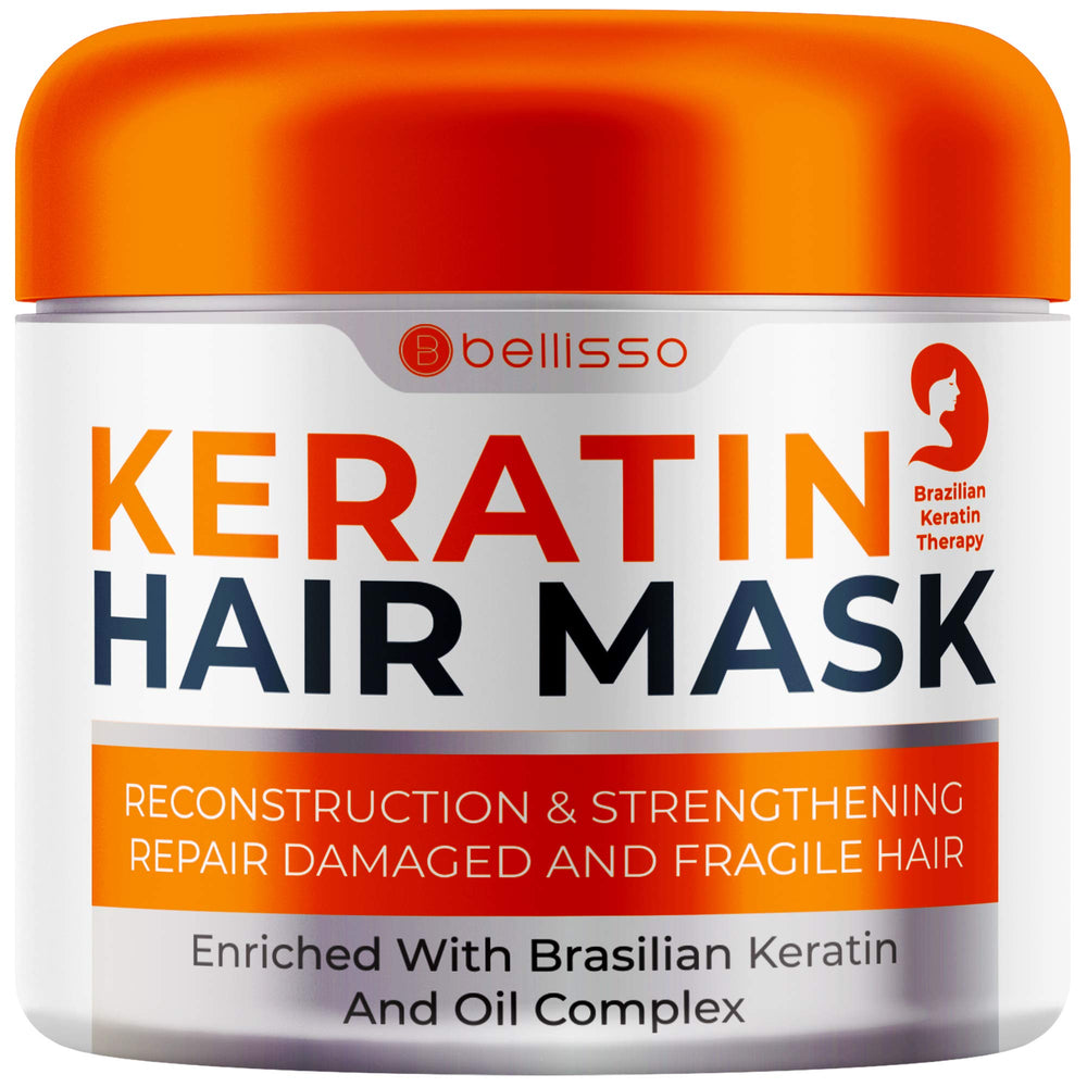 BELLISSO jar front view showing product branding and benefits