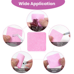 BELOOSYE wipe cleaning tweezers fast to maintain tool hygiene