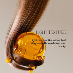 benatu spray action mist on hair illustrating even coverage and frizz control