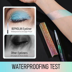 BEPHOLAN eyeliner applied to waterline for vivid, long-lasting definition