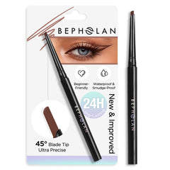BEPHOLAN brown eyeliner front packaging showing product and cap for purchase clarity
