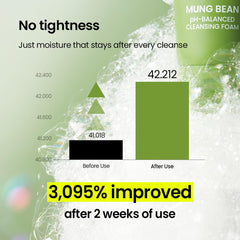 beplain foam cleanser lather closeup showing soft foam for gentle cleansing