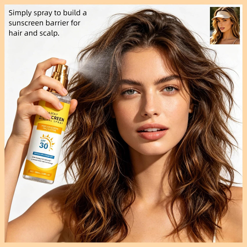 BESHICO before and after color-treated hair preserves vibrancy