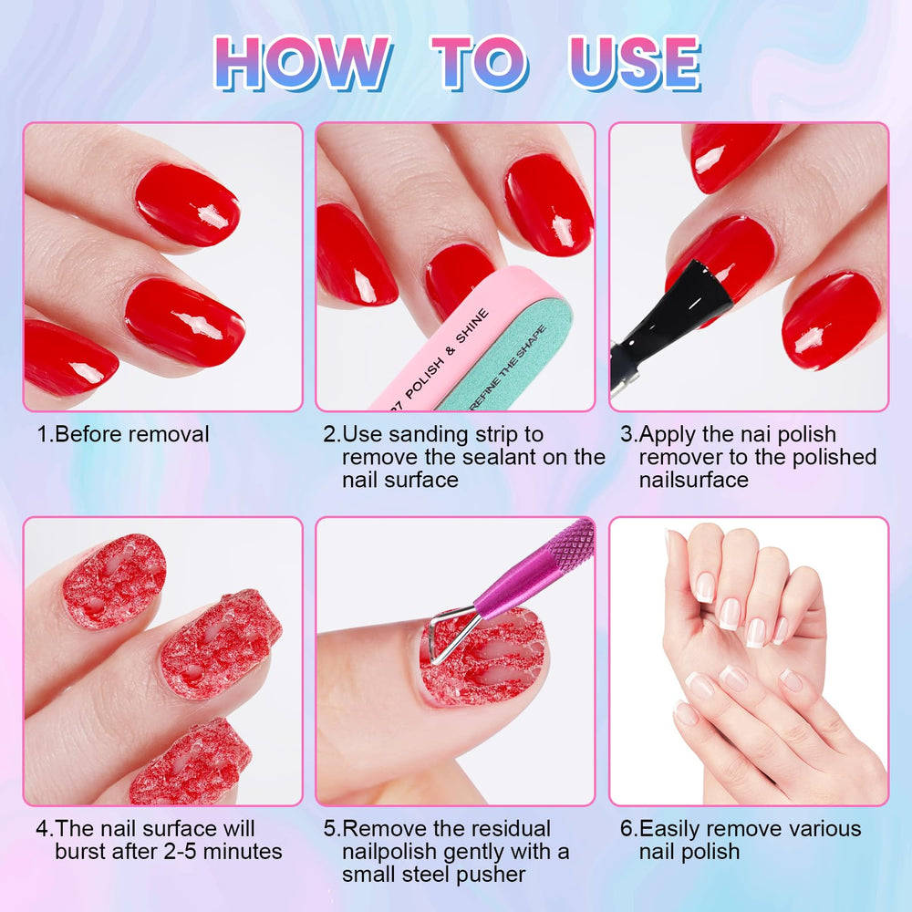 BESNEL metal pushers and file laid out offering precise polish removal
