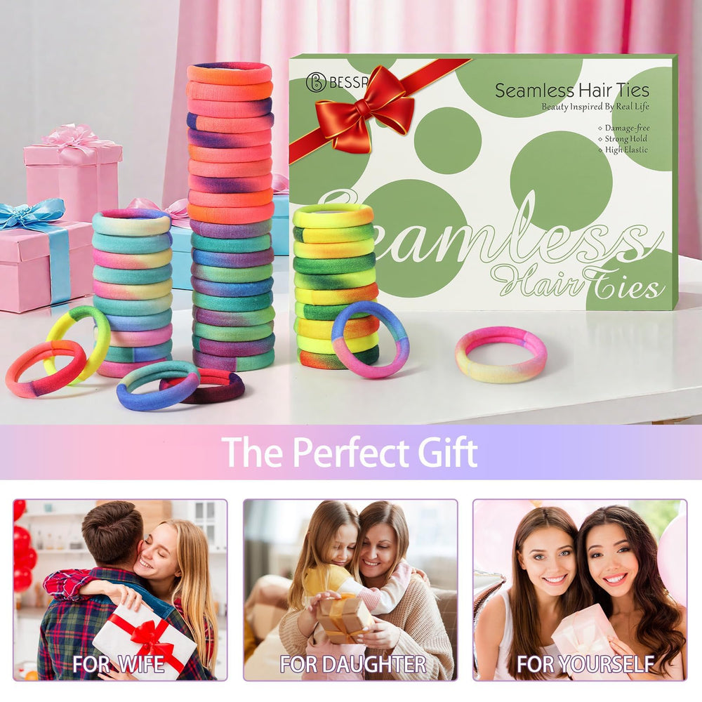 Bessrung arranged gradient of rainbow colors for styling variety and coordination