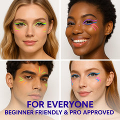 BestLand eyeliner applied in winged eye look for bold definition