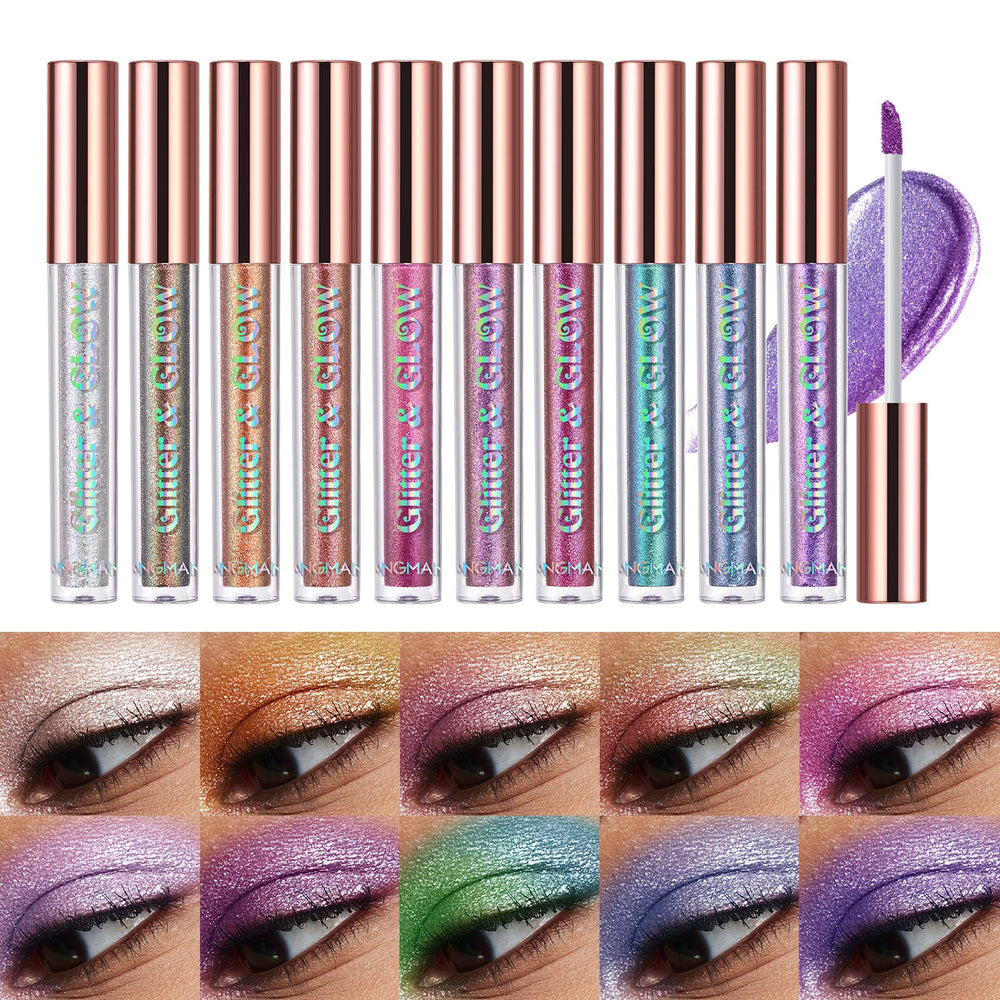 BestLand front packaging showing multichrome glitter shades and gift-ready box for vibrant looks