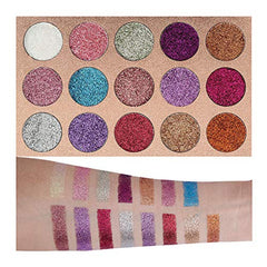 BestLand palette in hand for scale showing compact travel-friendly size and portability