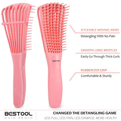 BESTOOL rubberized ergonomic handle close-up offering secure grip and control benefit