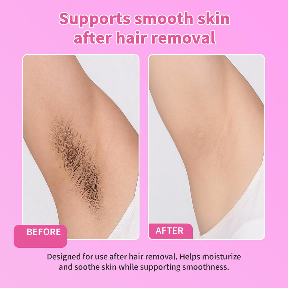 Beuifvo LUM being applied on forearm demonstrating smooth skin and soothing benefit
