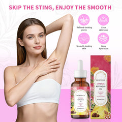 Beuifvo LUM ingredient display with Cyperus rotundus and botanicals for natural care benefit