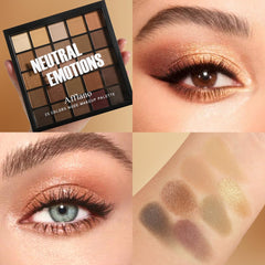BEUSELF shimmer shade applied on lid adding reflective highlight and dimension