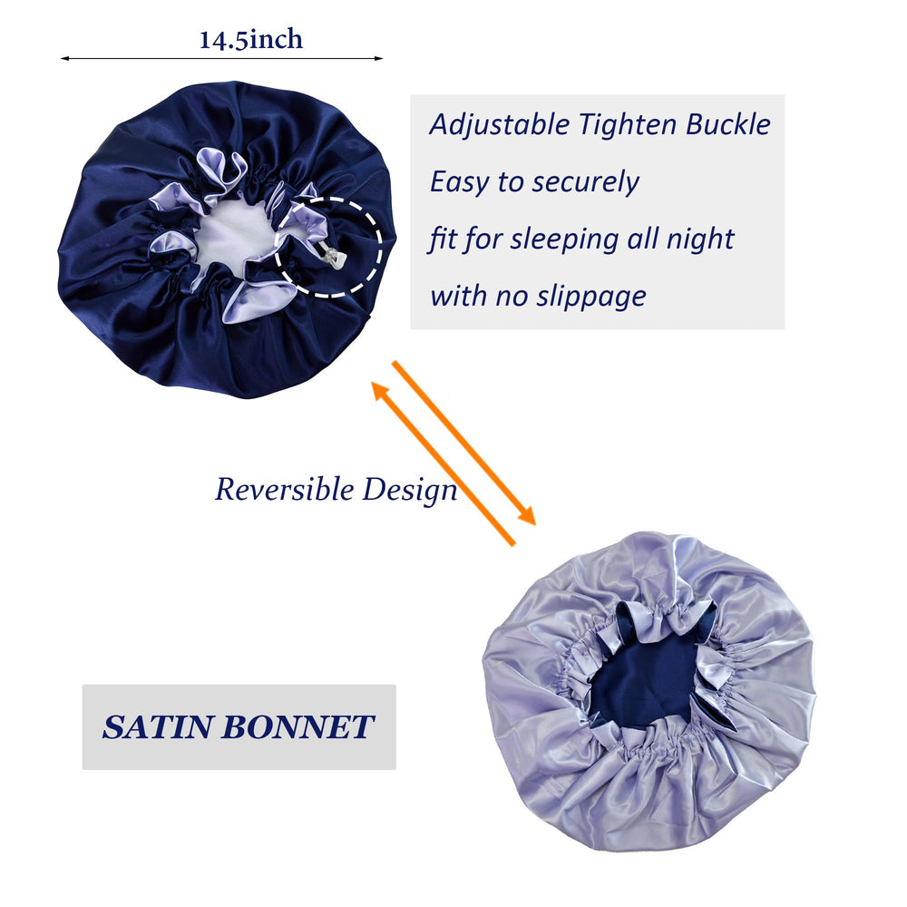 Beutyme bonnet double layer close-up revealing texture and extra-hold benefit