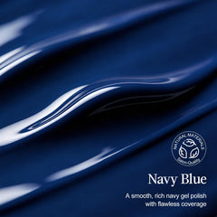 Beuxize nail swatch set displaying navy shades for design inspiration