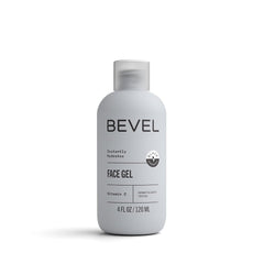 Bevel clear gel front packaging showing branding and product benefits