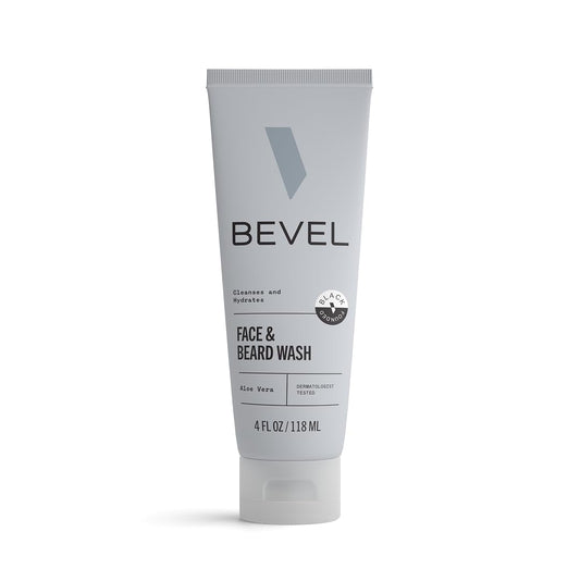 Bevel front bottle showing label and clean design for easy identification and use