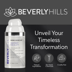 Beverly Hills travel kit staged in a toiletry bag for convenient on-the-go use