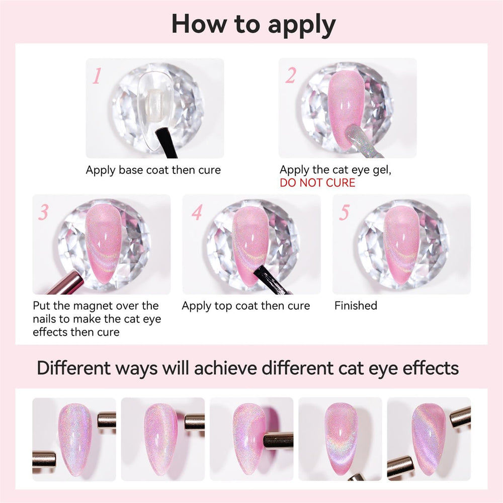 Bevimee before and after layered polish showing depth and contrast