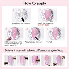 Bevimee before and after layered polish showing depth and contrast