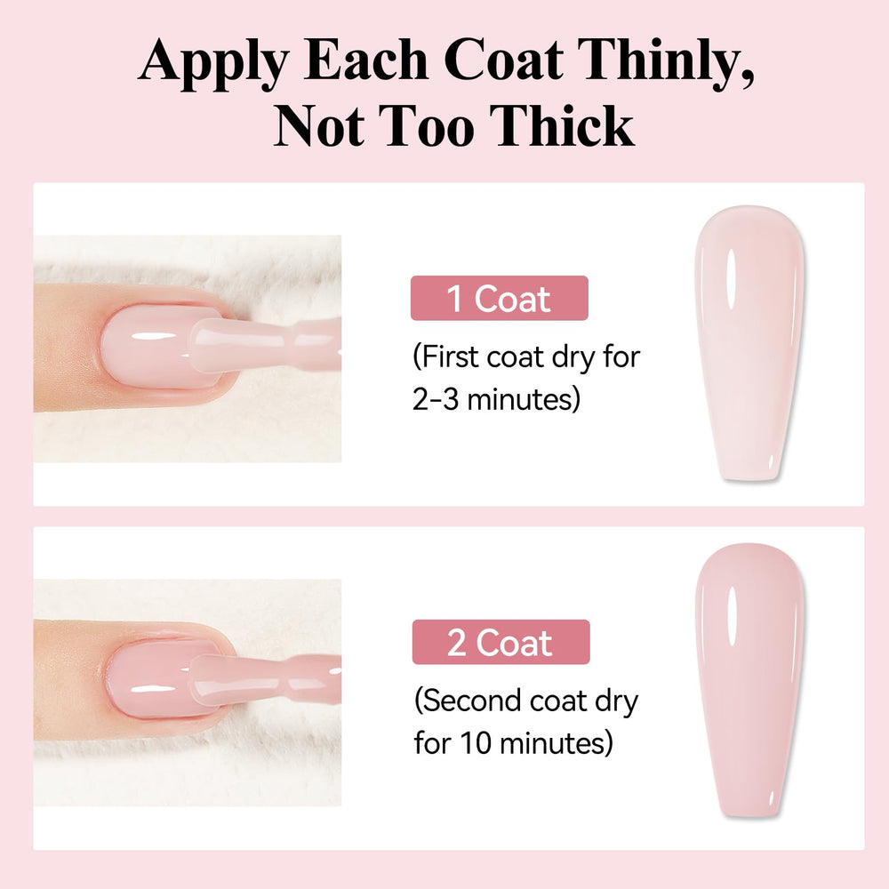 Bevimee rounded brush close-up for smooth, precise application