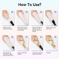 At-home nail station with Bevimee gel in use showing versatile DIY manicure convenience