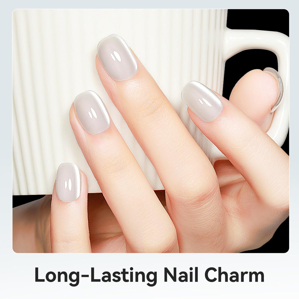 bevimee curing under LED lamp showing proper cure for durable, long-lasting manicure