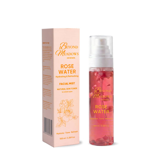 Beyond Meadows front bottle packaging showing clean design and travel-friendly size