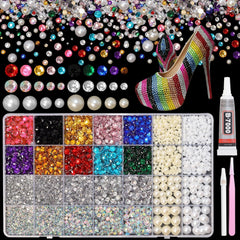 Bezztito front packaging showing full 14,000-piece kit and included tools for convenience