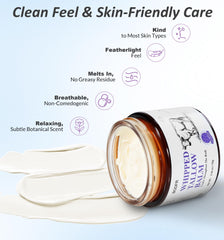 BGDFR balm being applied to hand demonstrating quick absorption and softening benefit
