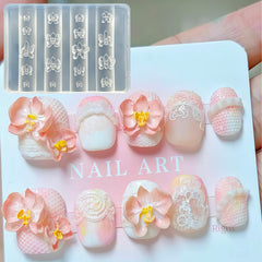 BHCCXZ cherry blossom mold detail showing delicate petals and benefit precise shaping