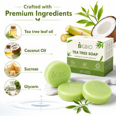 BIGBIO bar close-up texture highlighting gentle exfoliating grains
