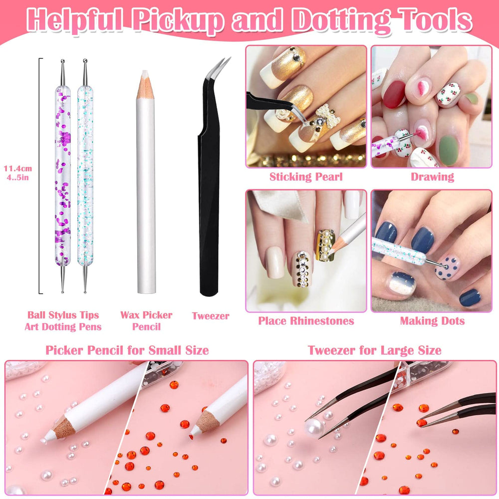 Billbotk tools including tweezer and picker pencil enabling precise placement