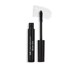 billion dollar brows clear gel bottle front showing compact packaging and easy grip