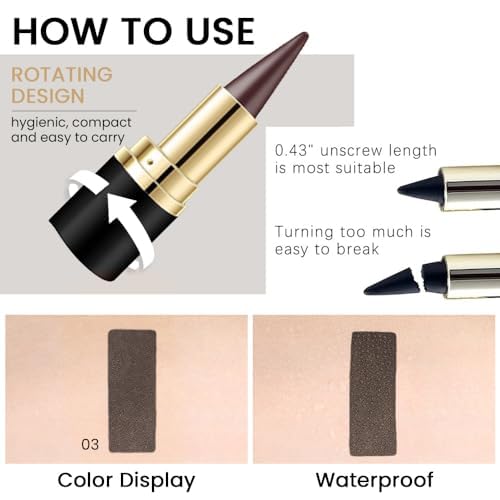 BINGBRUSH gel pencil in a makeup bag setting showing everyday convenience