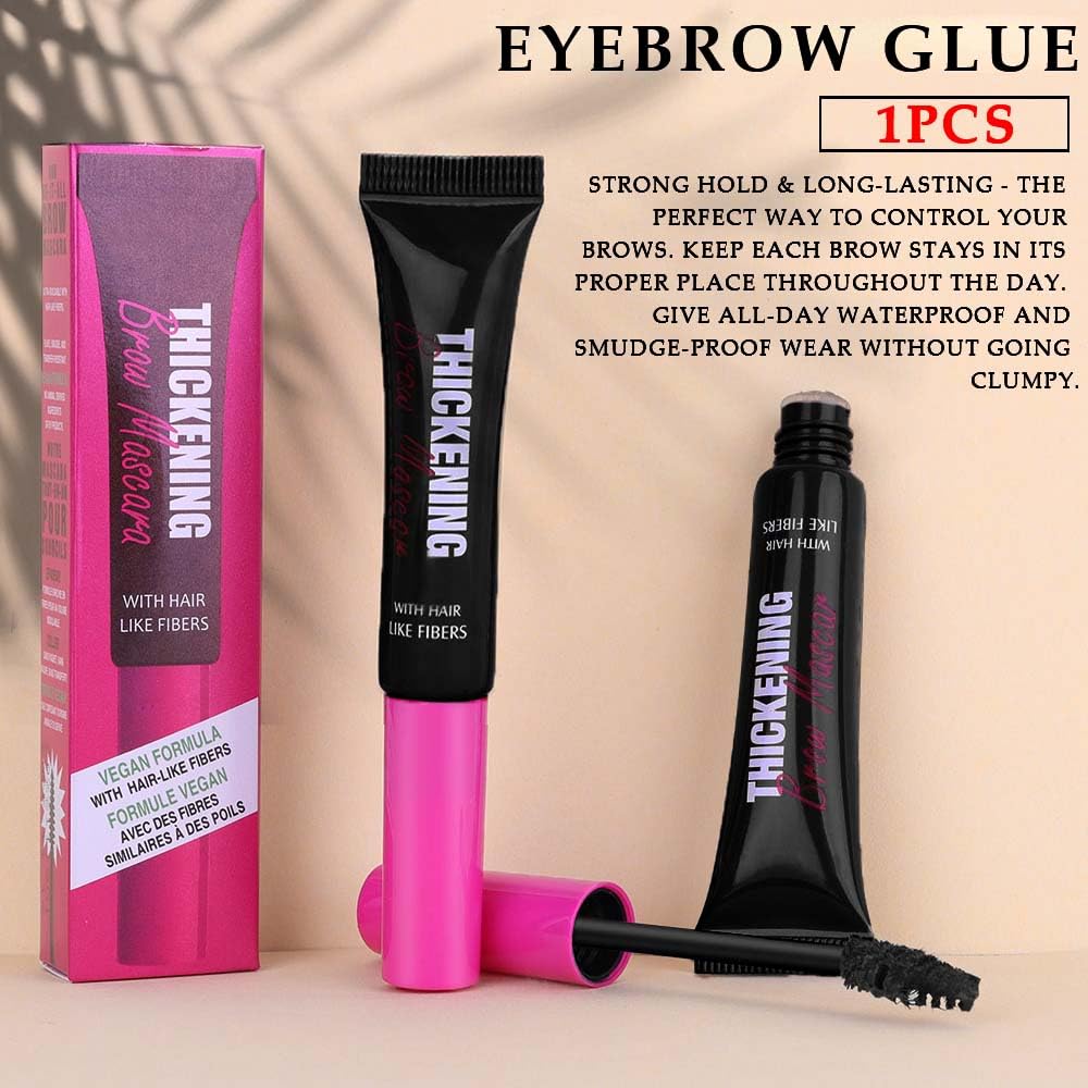 BINGBRUSH model outdoors with finished brows showing longwear natural look benefit