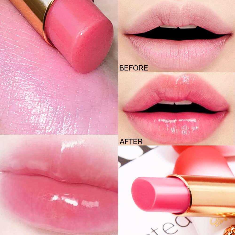 BINGBRUSH applying color-changing lipstick on lips in hand for quick touch-up benefit